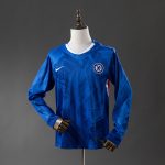 Chelsea 25-26 Home Long Sleeve Jersey S-4XL