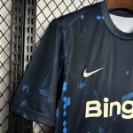 Chelsea 2024-25 Dark blue Pre-match training Jersey S-XXL - 图片 2