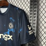 Chelsea 2024-25 Dark blue Pre-match training Jersey S-XXL - 图片 4