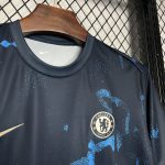 Chelsea 2024-25 Dark blue Pre-match training Jersey S-XXL - 图片 5