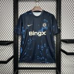 Chelsea 2024-25 Dark blue Pre-match training Jersey S-XXL - 图片 6