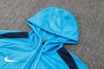 Chelsea 24/25 Half Zip Hoodie Blue - 图片 7
