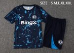 Chelsea 24/25 Blue Spray Print Short Sleeve - 图片 6