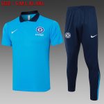 Chelsea 24/25 Polo Shirt Lake Blue