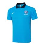 Chelsea 24/25 Polo Shirt Lake Blue - 图片 10
