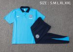 Chelsea 24/25 Polo Shirt Lake Blue - 图片 2