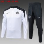 Chelsea 25/26 White Half Zip Jacket