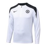 Chelsea 25/26 White Half Zip Jacket - 图片 9