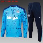 Chelsea 24/25 Blue Half Zip Jacket