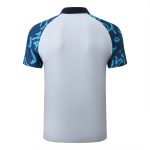 Chelsea 22/23 Light Grey Sleeve Ink Spray Polo - 图片 9