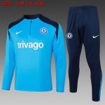 Chelsea 24/25 Half Zip Lake Blue
