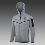 Chelsea 24/25 Gray Full Zip Jacket with Hood - 图片 4
