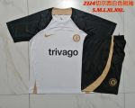 Chelsea 23/24 White Short Sleeve (Black Sleeves) - 图片 11