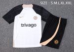 Chelsea 23/24 White Short Sleeve (Black Sleeves) - 图片 2