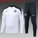 Chelsea 25/26 White Half Zip Kids