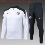 Chelsea 25/26 White Half Zip Kids - 图片 2