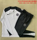 Chelsea 25/26 White Half Zip Kids - 图片 3