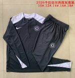 Chelsea 25/26 Dark Grey Half Zip Kids - 图片 3