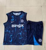 Chelsea 24/25 Blue Ink Spray Vest - 图片 11