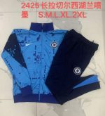 Chelsea 24/25 Blue Long Zip Jacket - 图片 11