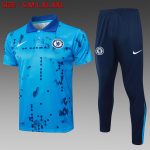 Chelsea 24/25 Polo Lake Blue Splatter