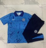 Chelsea 24/25 Polo Lake Blue Splatter - 图片 10