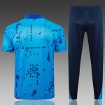 Chelsea 24/25 Polo Lake Blue Splatter - 图片 6