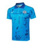 Chelsea 24/25 Polo Lake Blue Splatter - 图片 9