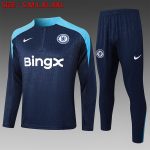 Chelsea 24/25 Player Version Half Zip Jacket