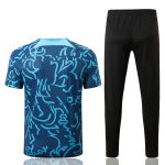 Chelsea 22/23 Blue Full Body Ink Short Sleeve Suit (with Pants) - 图片 2