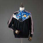 Man Utd x Stone Roses Track Top 'Black Multi'