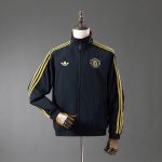 Manchester United Reversible Jacket Windbreaker - Black & Red - 图片 3