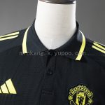 Man Utd 25/26 Polo - Black - 图片 6