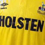 Tottenham Hotspur 1992-1994 Away Retro Shirt Yellow - 图片 5