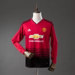 Manchester United 2018-19 Home Long-Sleeve Retro Jersey - 图片 2