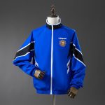 Manchester United Reversible Jacket Windbreaker - White & Blue - 图片 2