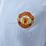 Manchester United Reversible Jacket Windbreaker - White & Blue - 图片 8