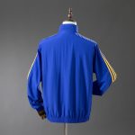 Manchester United Reversible Jacket Windbreaker - Blue & Army Green - 图片 9