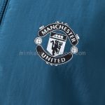 Manchester United Reversible Jacket Windbreaker - Blue & Black - 图片 7