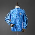 Manchester United Reversible Jacket Windbreaker - Beige & Blue - 图片 3