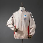 Manchester United Reversible Jacket Windbreaker - Beige & Blue - 图片 4