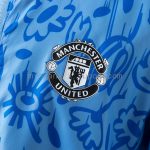 Manchester United Reversible Jacket Windbreaker - Beige & Blue - 图片 8