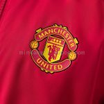 Manchester United Reversible Anthem Jacket Windbreaker - Black/Red - 图片 8