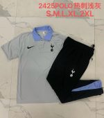 Tottenham Hotspur 24-25 Light Gray Polo - 图片 9