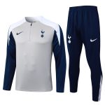 Tottenham Hotspur 25/26 Half-Zip Jacket Light Gray - 图片 8