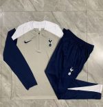 Tottenham Hotspur 25/26 Half-Zip Jacket Light Gray - 图片 9
