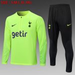 Tottenham Hotspur 22-23 Half-Zip Jacket Fluorescent Green