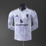 Man Utd 25/26 Player Version Away Long Sleeve Jersey - 图片 9