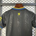 25/26 Kids Manchester United Third Away Kit Size 16-28 - 图片 4