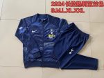 Tottenham Hotspur 23-24 Long Zip Jacket Navy Blue - 图片 9
